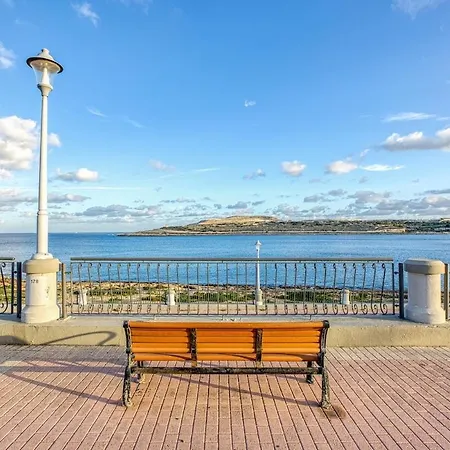 Apartment Qawra Seafront With Large Front Terrace *